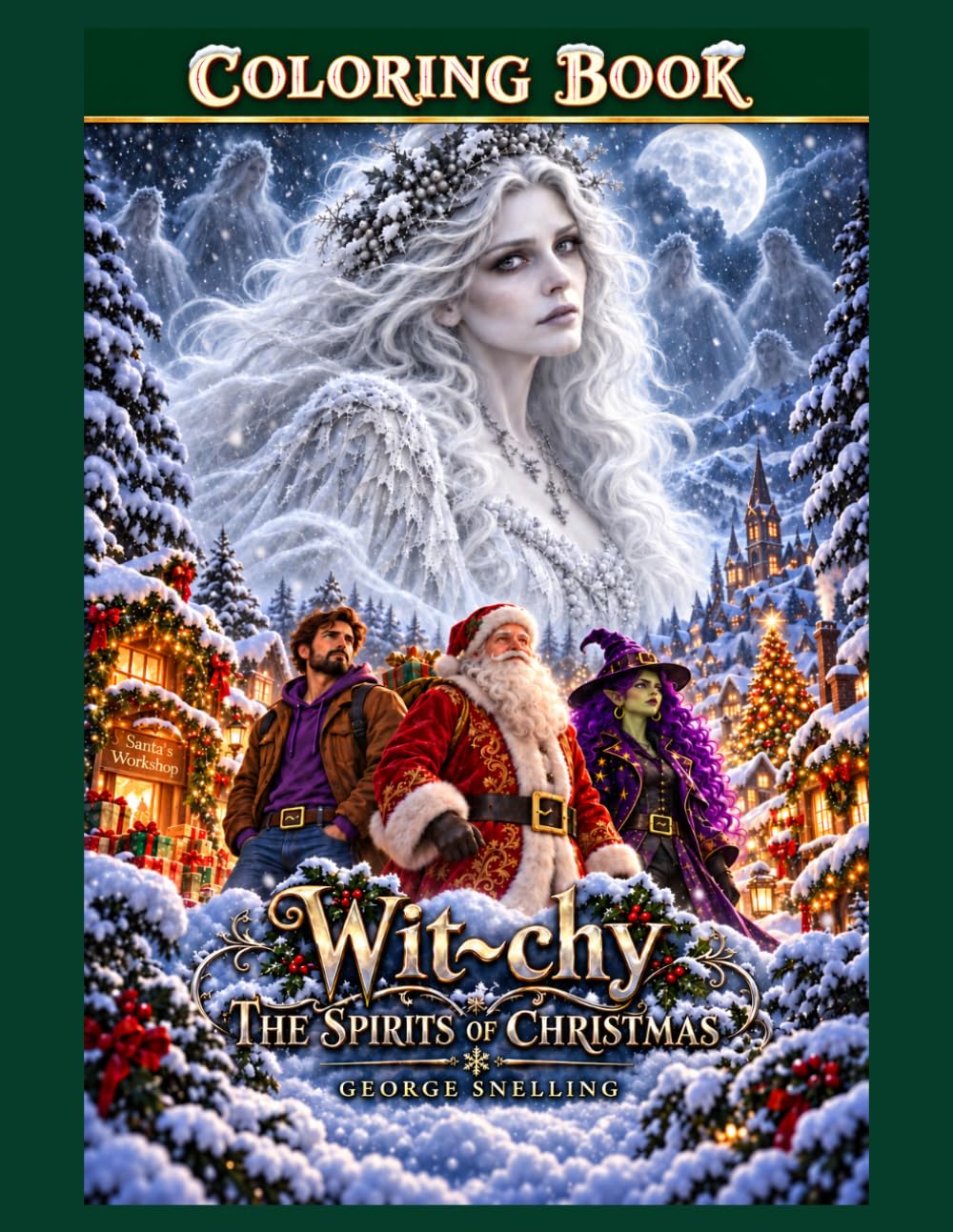 The Spirits of Christmas Coloring Book · Paperback