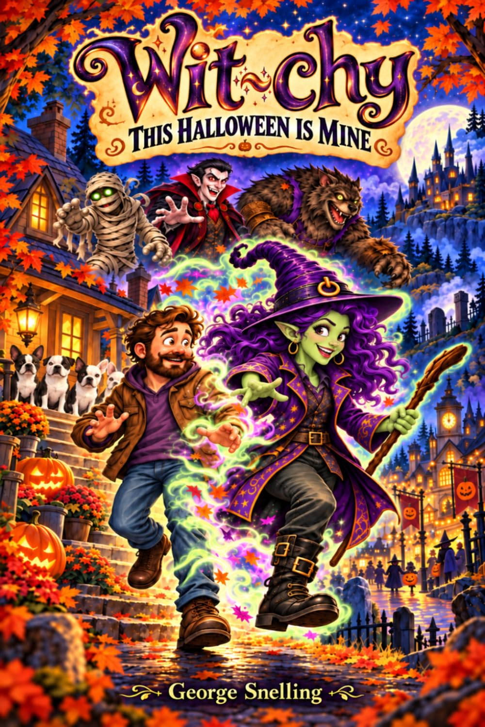Wit~chy storybook cover